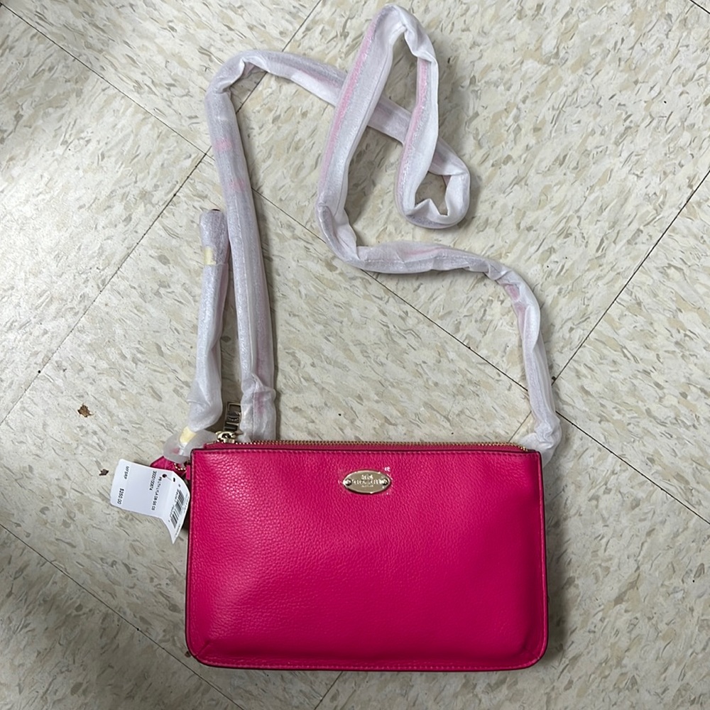 Pink Coach Crossbody